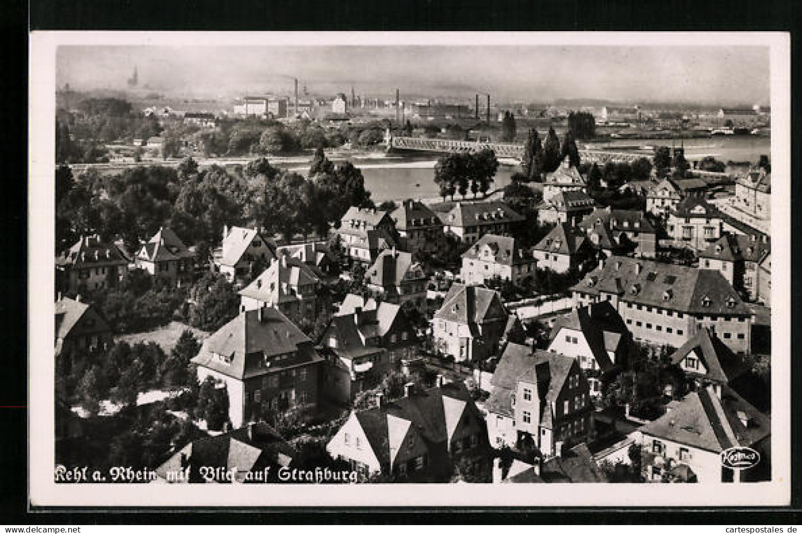 AK Kehl / Rhein, Panoramablick Auf Die Stadt  - Kehl