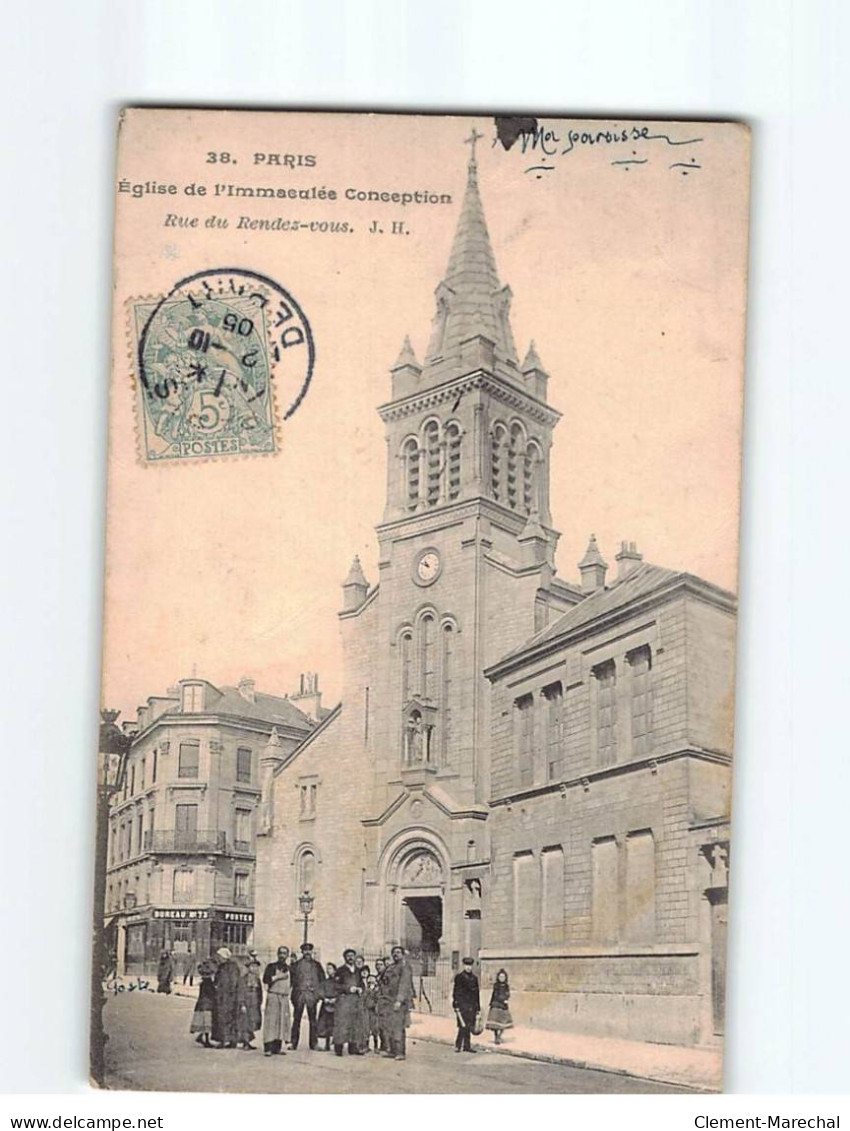 PARIS : Eglise De L'Immaculée Conception - état - Kirchen