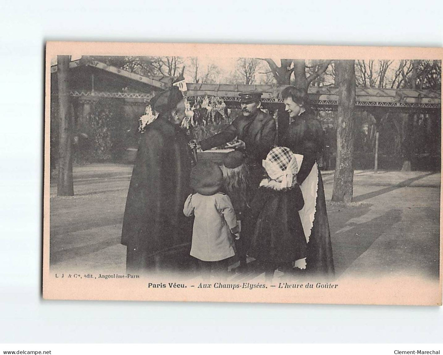 PARIS : Aux Champs-Elysées, L'heure Du Goûter - Très Bon état - Champs-Elysées