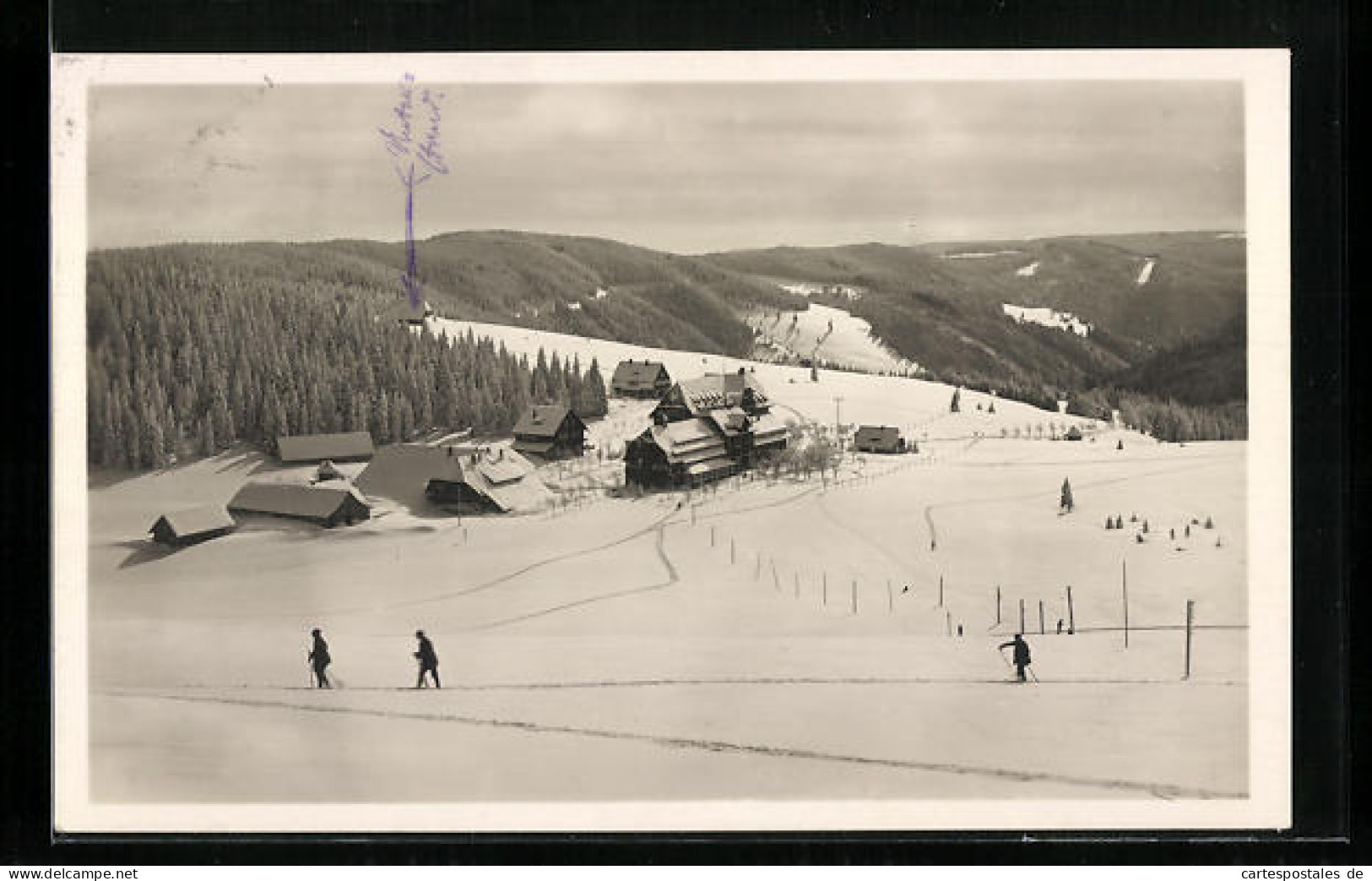 AK Feldberg I. Schw., Feldbergerhof Im Neuschnee  - Feldberg