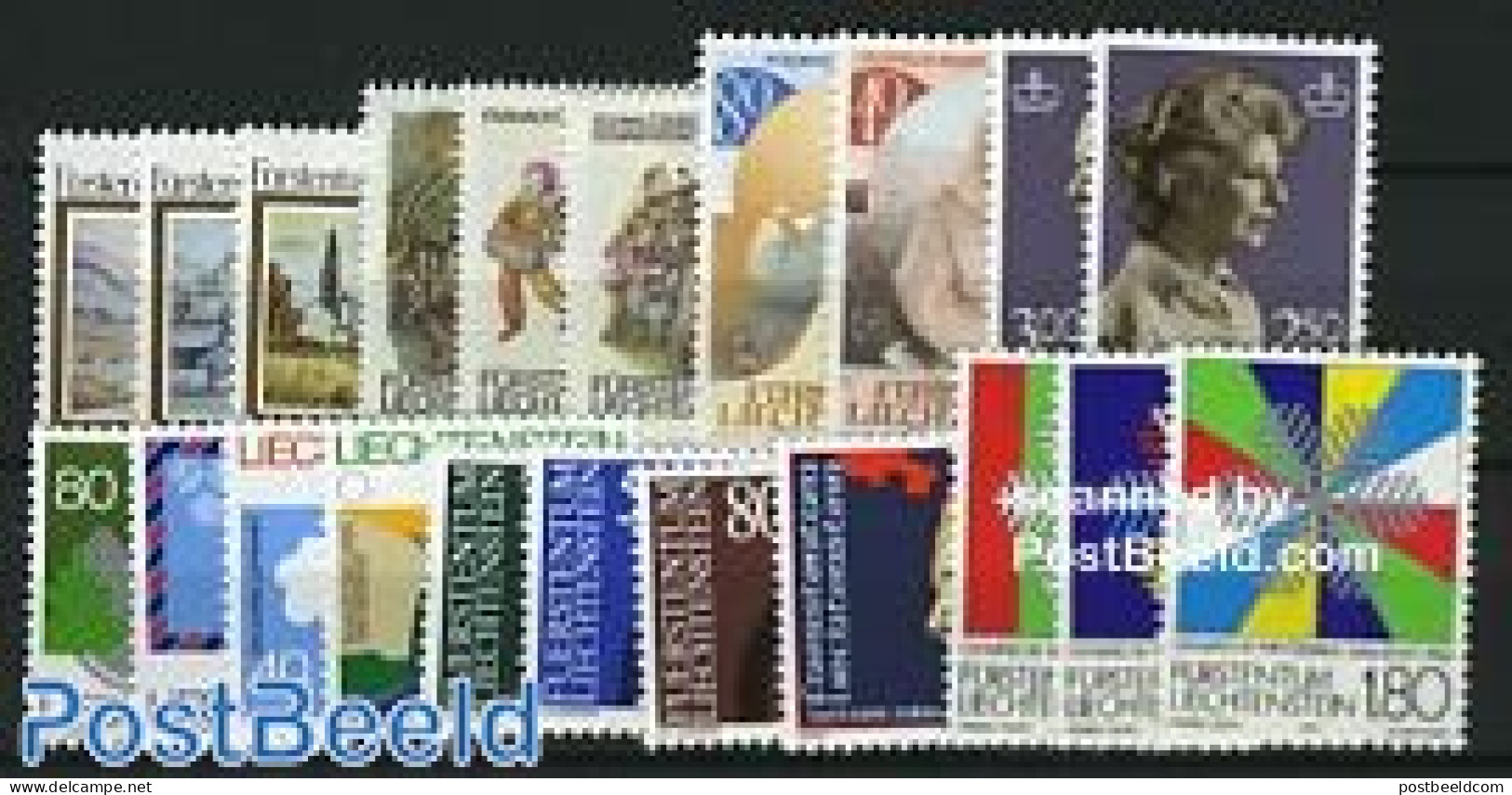 Liechtenstein 1983 Yearset 1983 (21v), Mint NH, Various - Yearsets (by Country) - Unused Stamps