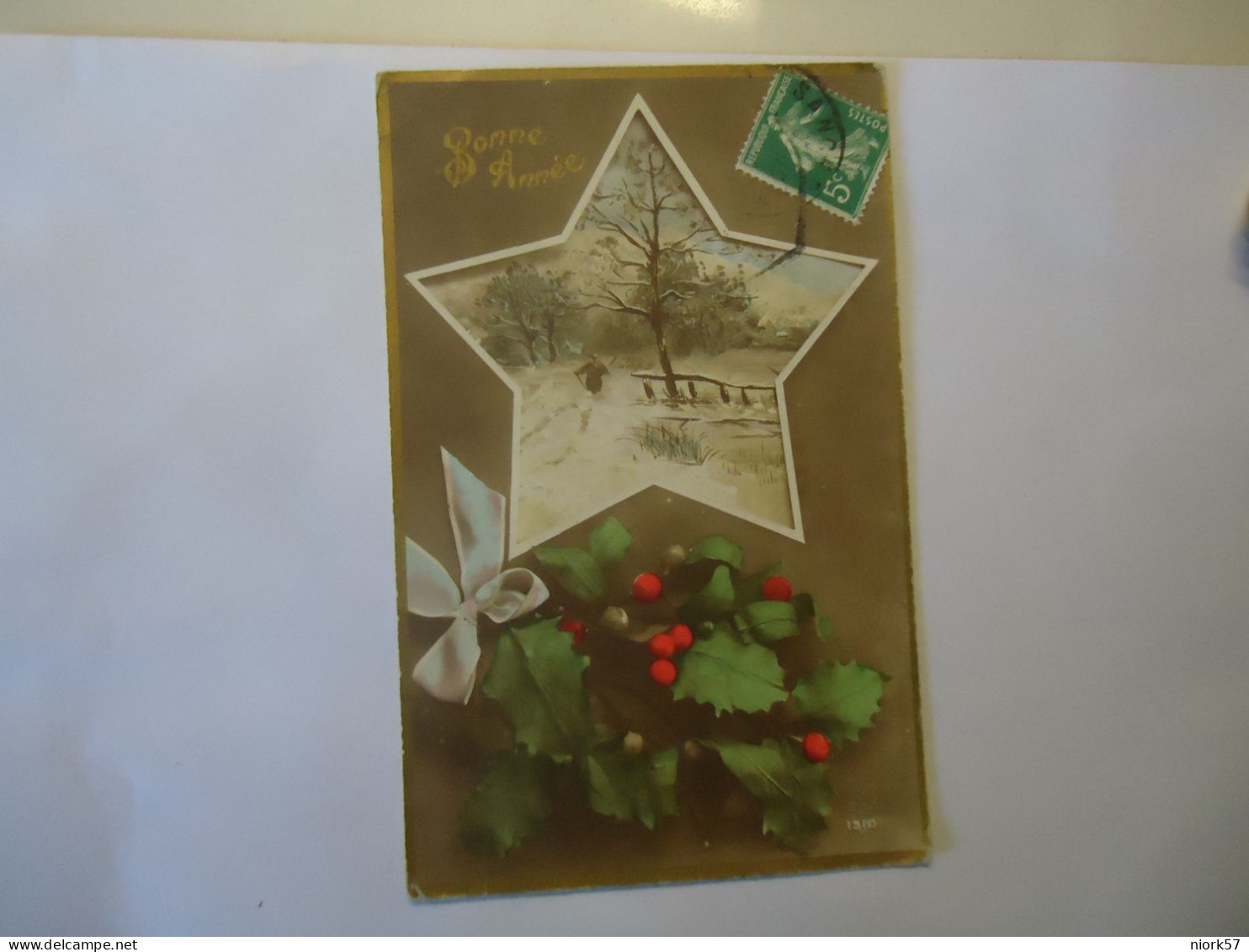 FRANCE   POSTCARDS GREETING CHRISTMAS 1916 - Other & Unclassified