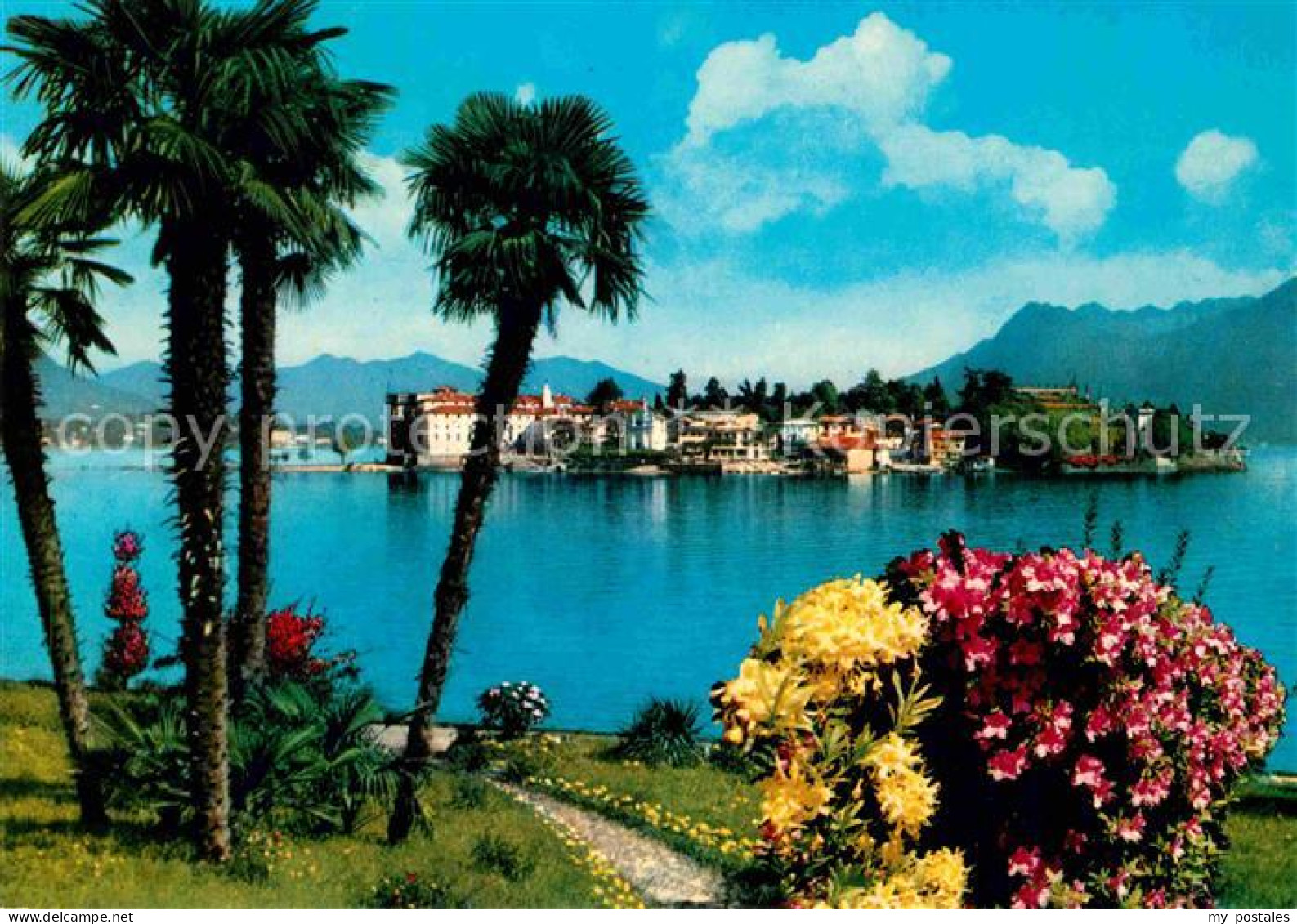 72734935 Isola Bella Lago Maggiore Da Stresa Uferpromenade Blick Zur Insel Isola - Autres & Non Classés