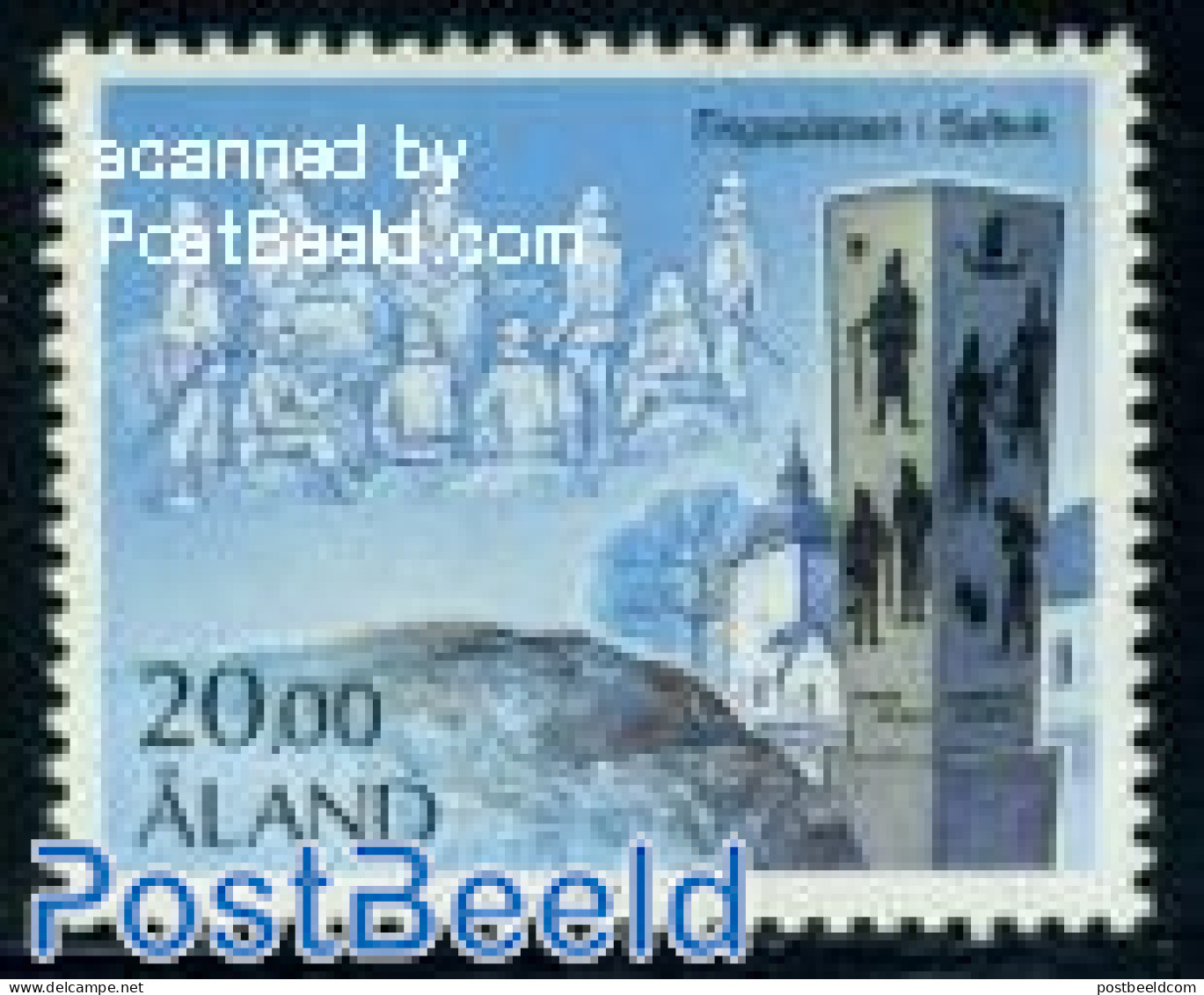 Aland 1986 Stamp Out Of Set, Mint NH - Ålandinseln