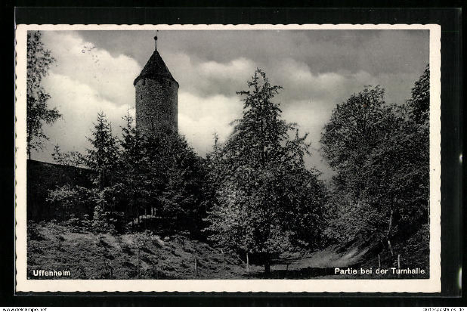 AK Uffenheim, Turm Bei Der Turnhalle  - Other & Unclassified