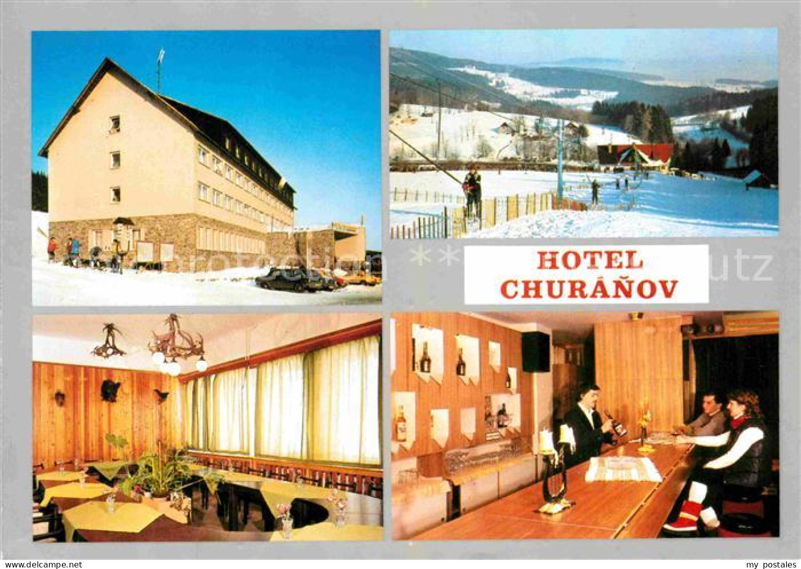 72734903 Stachy Susice Okres Pachatice Hotel Churanov Bar Restaurant Winterpanor - Czech Republic
