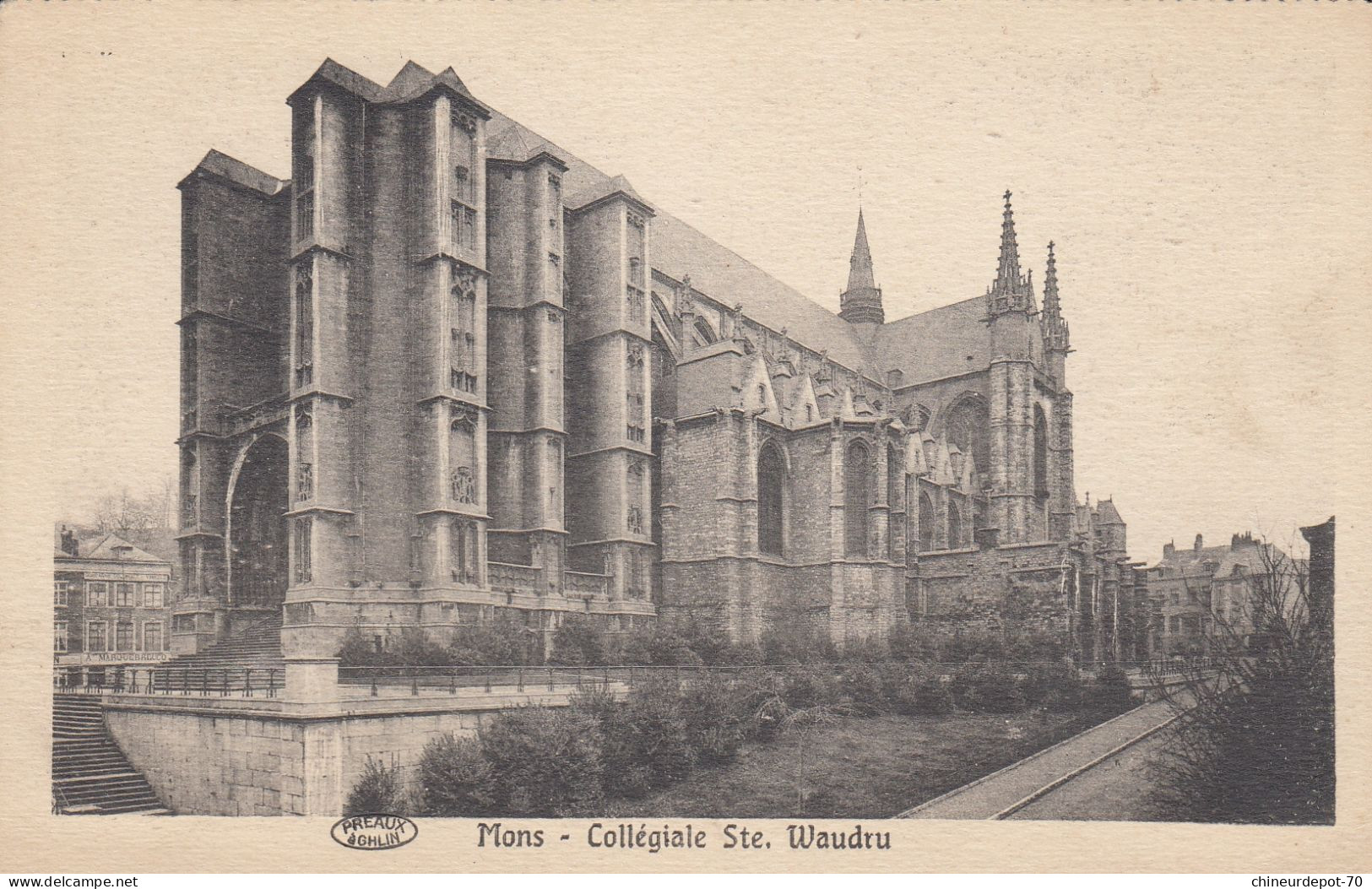 MONS    LA COLLEGIALE   SAINTE WAUDRU - Mons