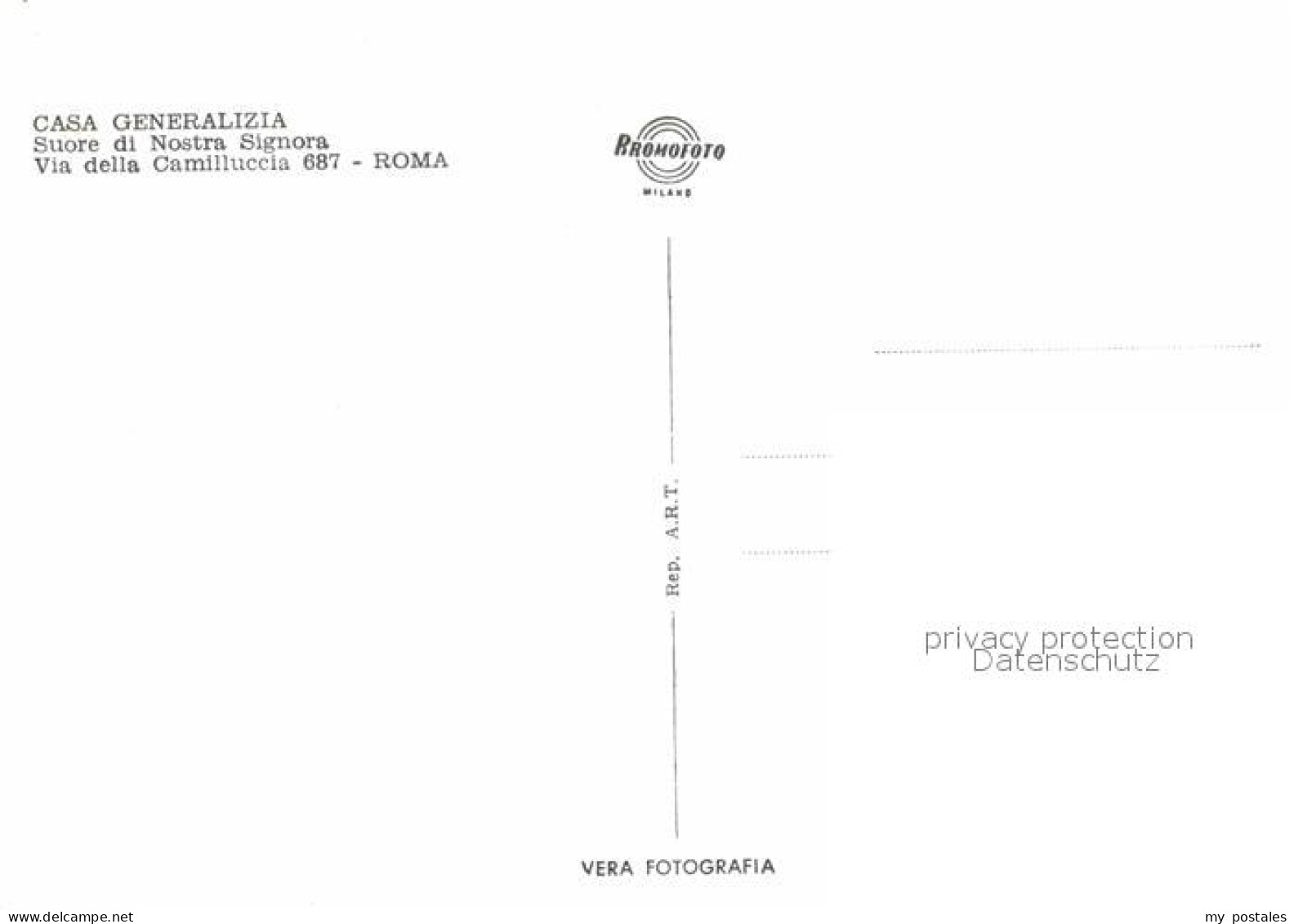 72734051 Roma Rom Casa Generalizia Suore Di Nostra Signora  - Other & Unclassified