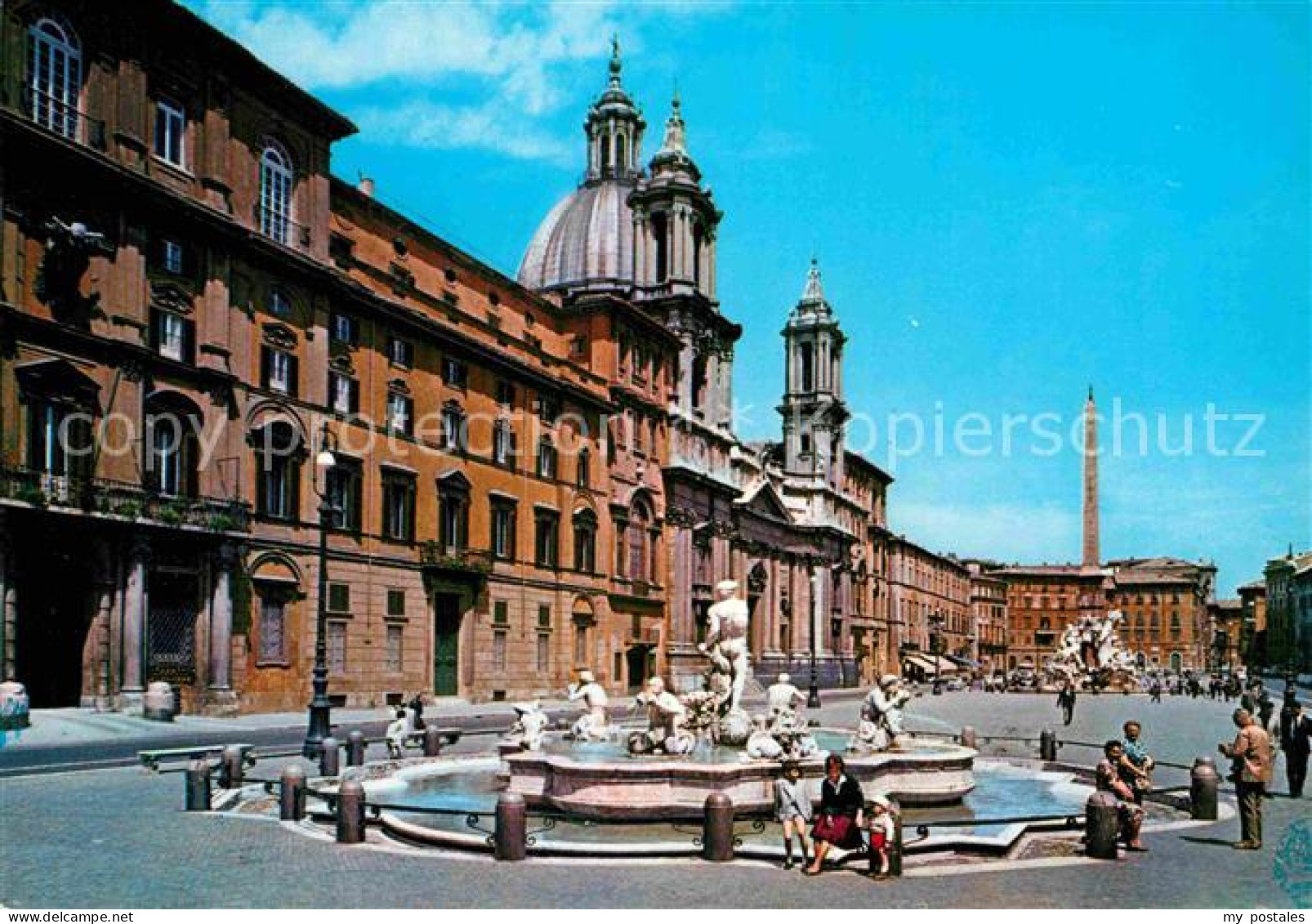 72734043 Roma Rom Piazza Navona Platz Brunnen  - Other & Unclassified