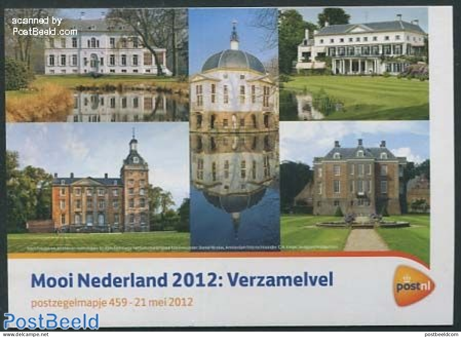 Netherlands 2012 Beautiful Netherlands Presentation Pack 459, Mint NH, Art - Castles & Fortifications - Unused Stamps