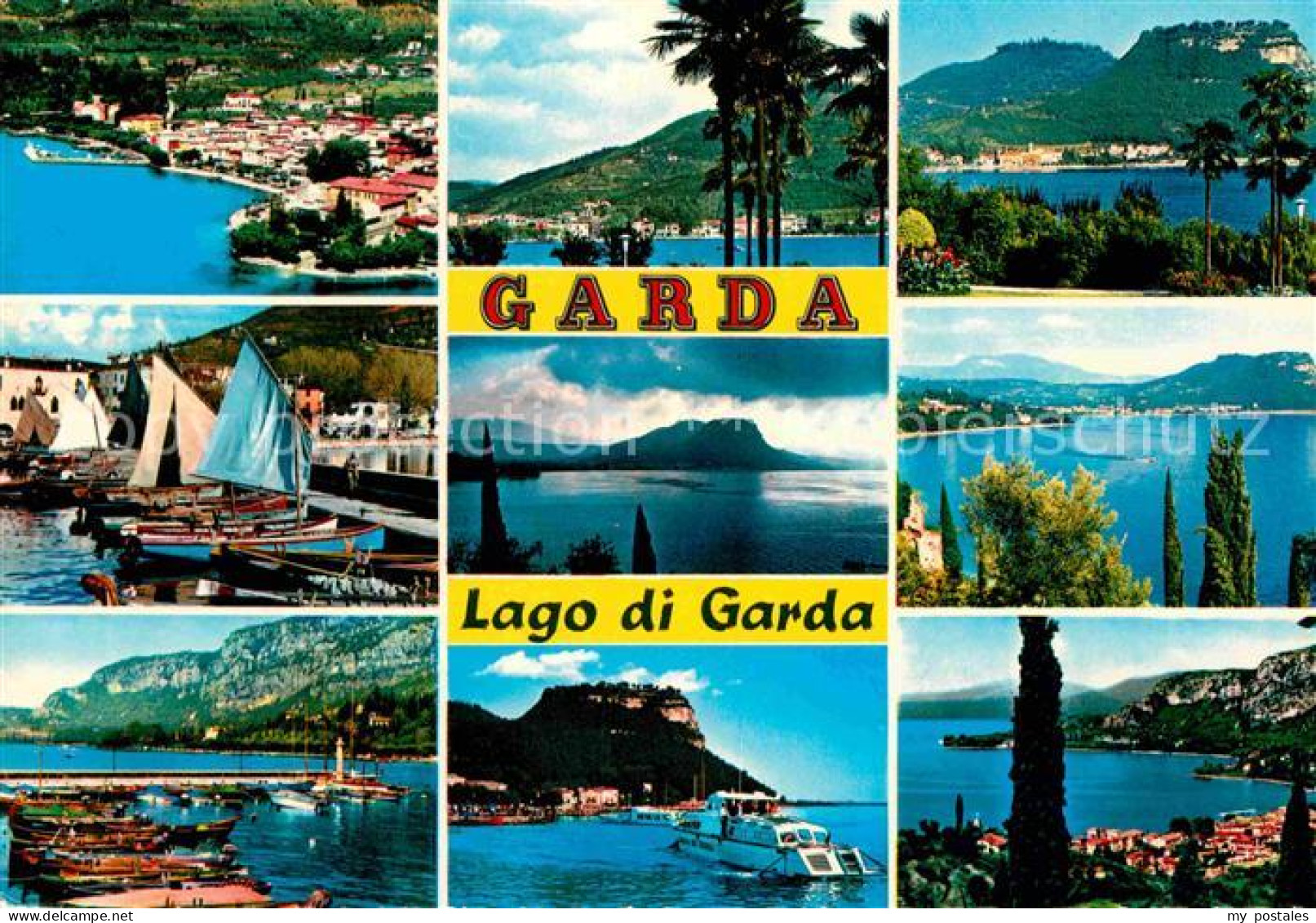 72734029 Garda Lago Di Garda Panorama Gardasee Hafen Alpen Garda Lago Di Garda - Autres & Non Classés