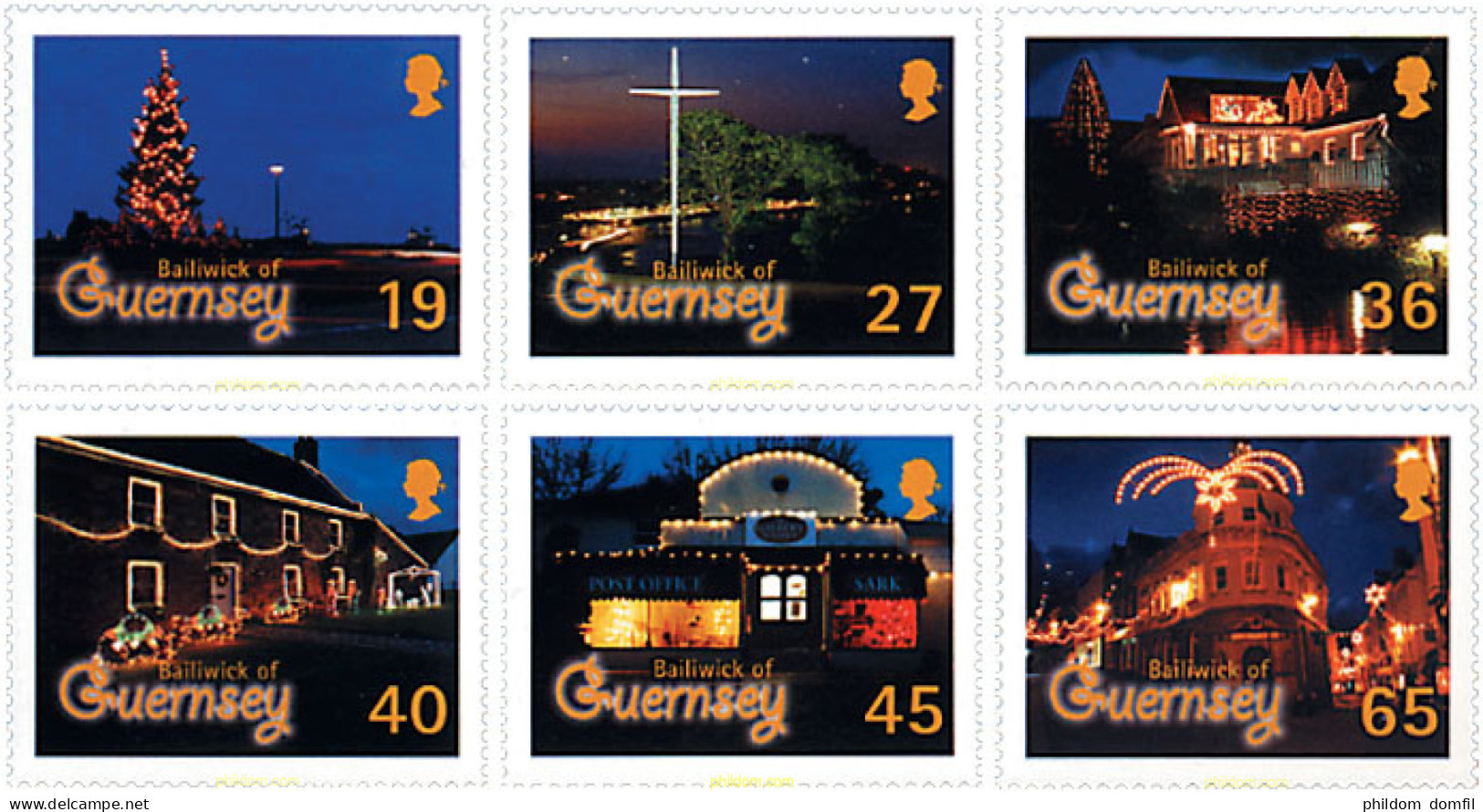 81221 MNH GUERNSEY 2001 NAVIDAD - Guernsey