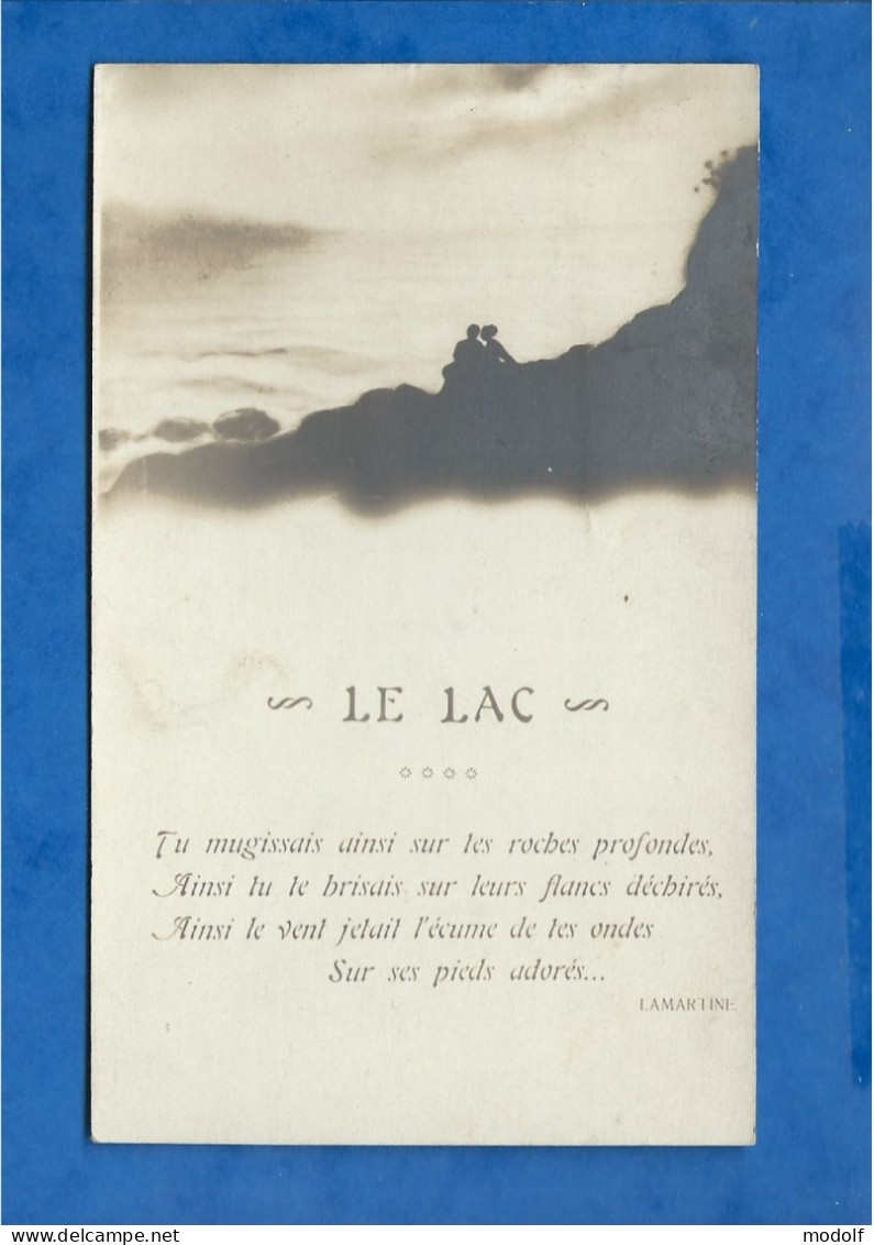 CPA - Pensées - Le Lac - Poème De Lamartine - Non Circulée - Filosofia & Pensatori