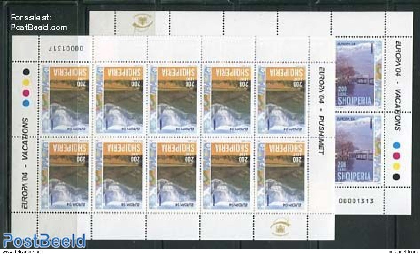 Albania 2004 Europa 2 M/ss, Mint NH, History - Sport - Europa (cept) - Mountains & Mountain Climbing - Arrampicata