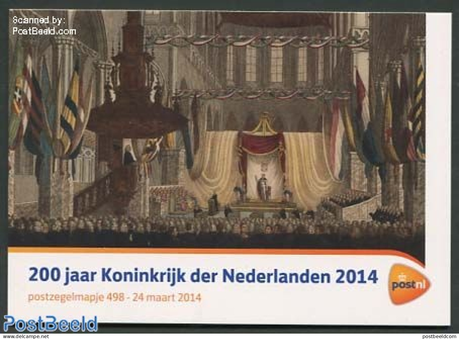 Netherlands 2014 200 Years Kingdom, Presentation Pack 498, Mint NH, History - Kings & Queens (Royalty) - Unused Stamps