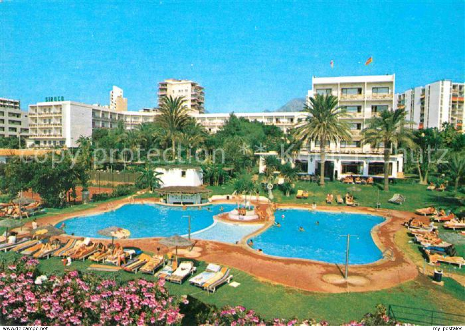 72733957 Benalmadena Costa Hotel Siroco Piscina Swimming Pool Costa Del Sol Occi - Other & Unclassified