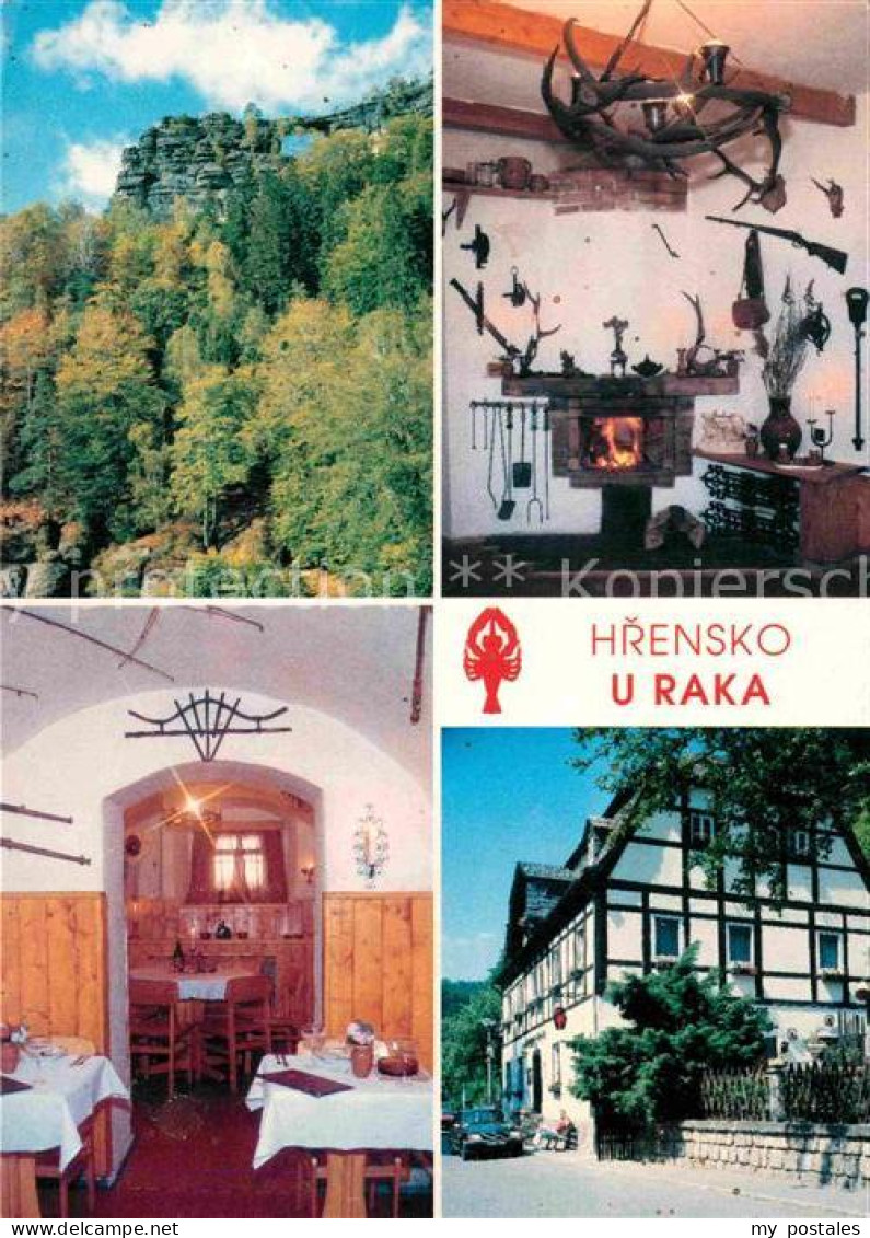 72733956 Hrensko U Raka Restaurant Felsen Hrensko - República Checa