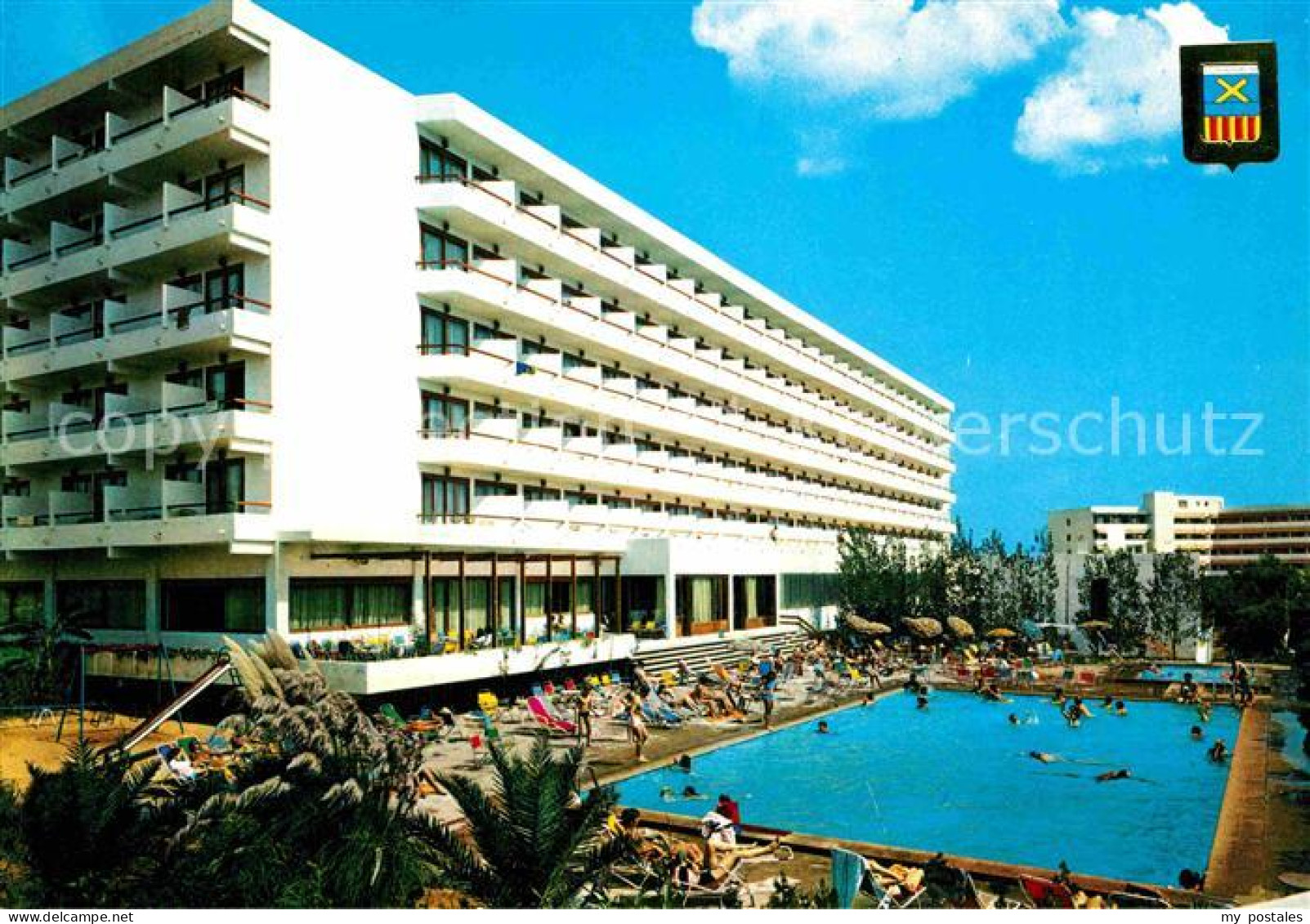 72733927 Santa Eulalia Del Rio Hotel Caribe Playa Es Canar Piscina Swimming Pool - Other & Unclassified