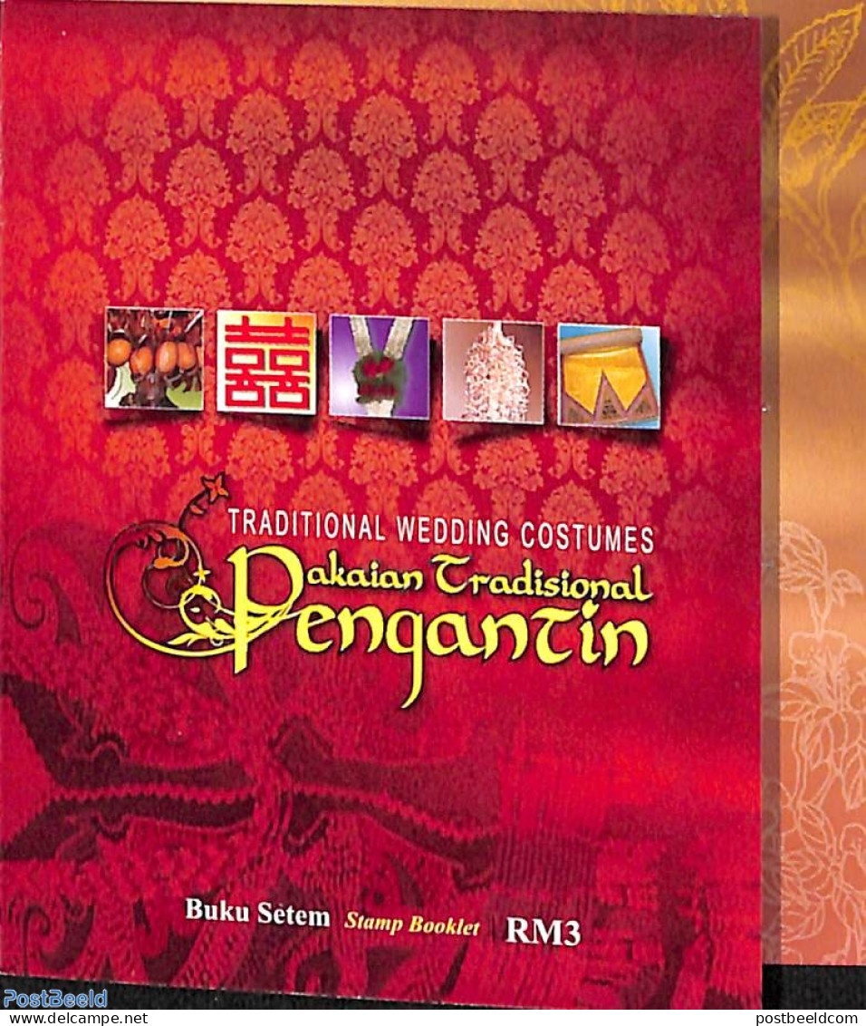 Malaysia 2009 Costumes Booklet, Mint NH, Various - Stamp Booklets - Costumes - Unclassified