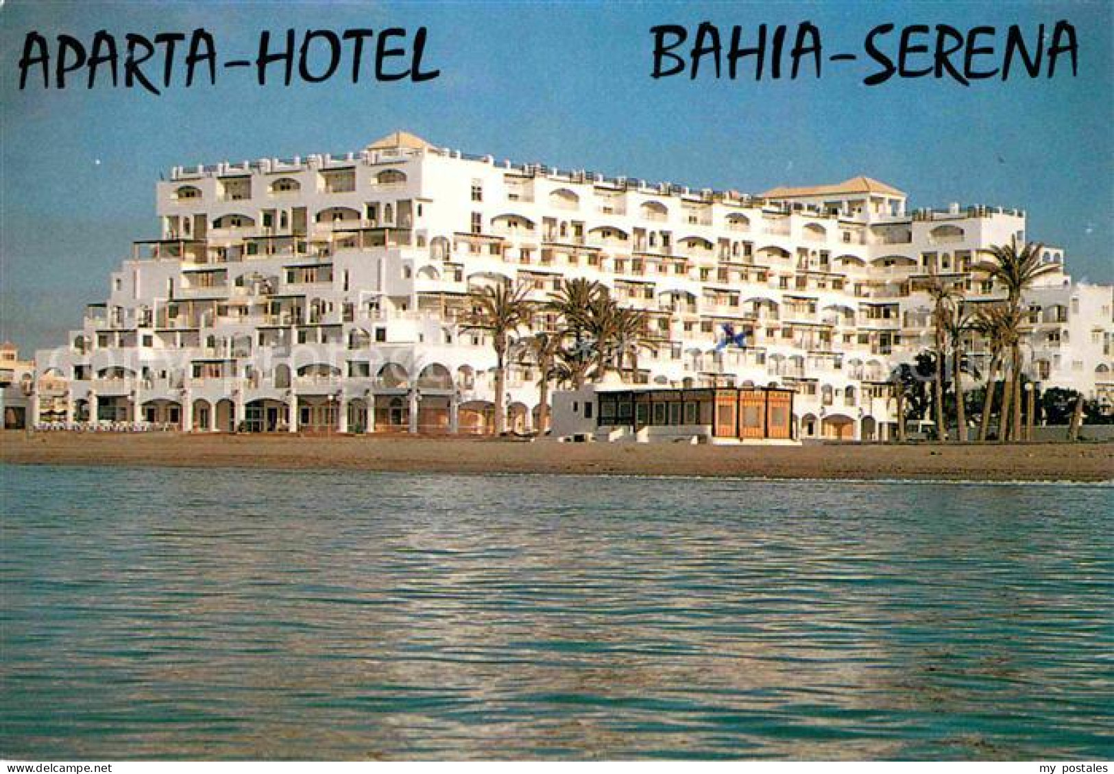 72732603 Roquetas De Mar Aparta Hotel Bahia Serena Ansicht Vom Meer Aus Costa De - Sonstige & Ohne Zuordnung