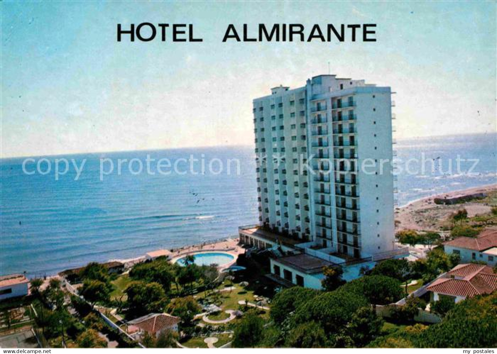 72732601 Malaga Andalucia Hotel Almirante Costa Del Sol Meerblick Malaga - Other & Unclassified