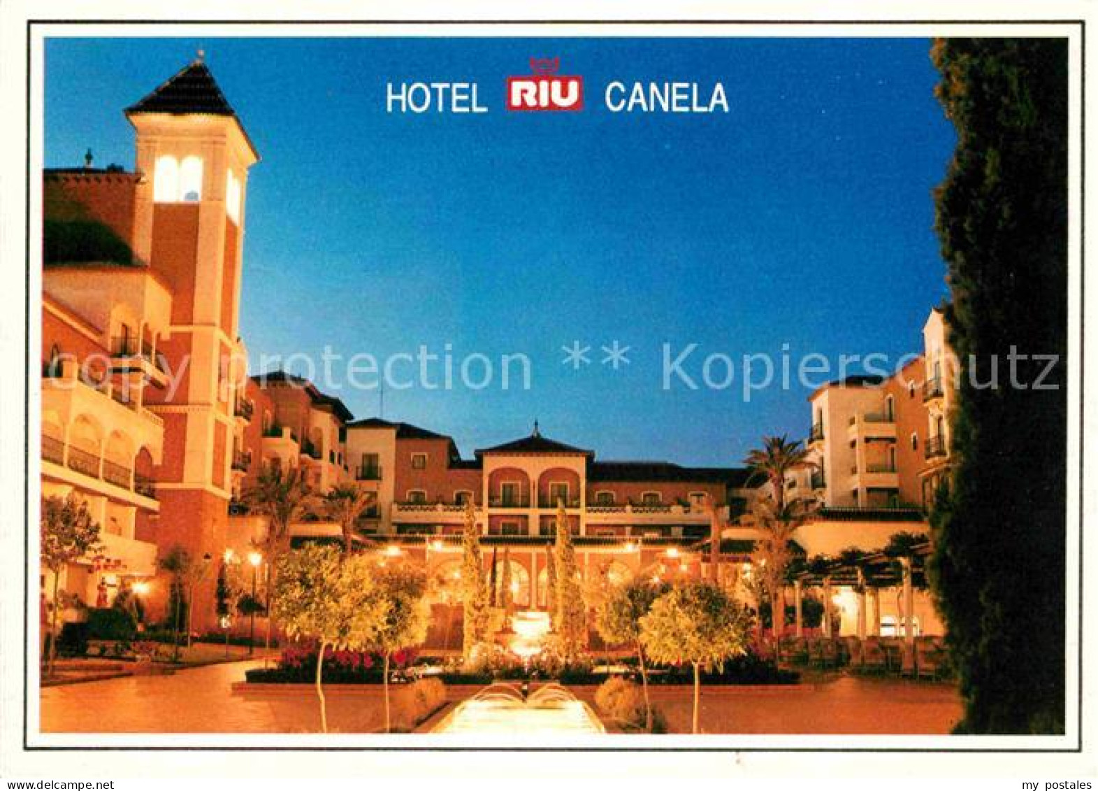 72732597 Canela Hotel Riu Nachtaufnahme Isla Canela Ayamonte  - Autres & Non Classés