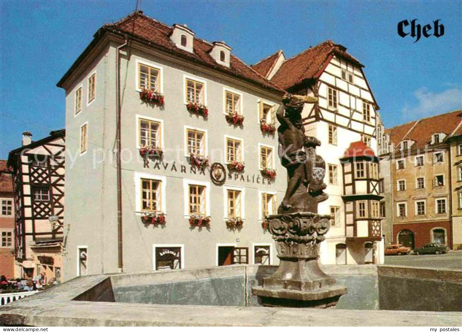 72731432 Cheb Eger Spalicek Stoeckel Brunnen Figur  - Czech Republic