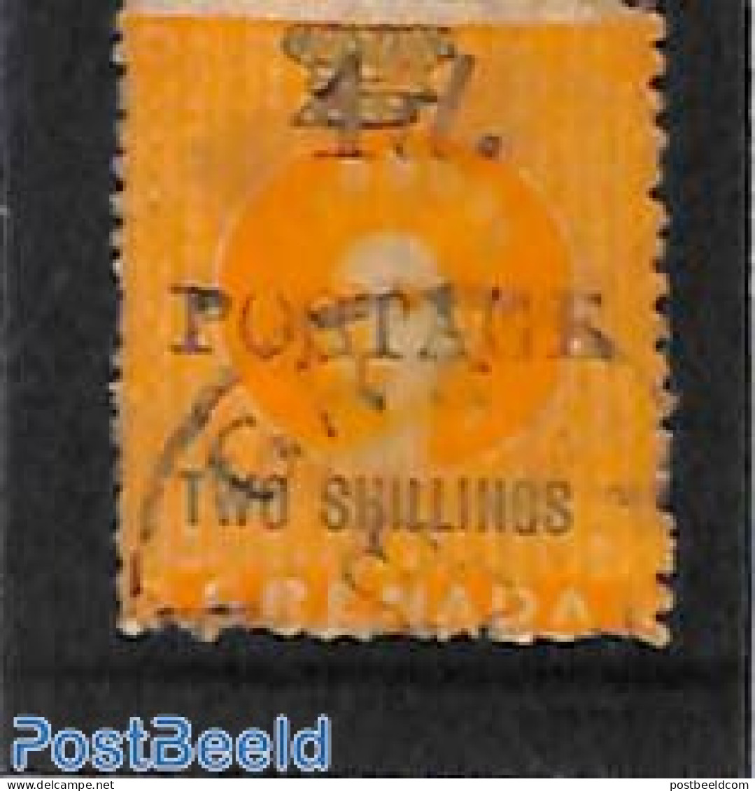 Grenada 1888 4d POSTAGE Overprint, Used, Used Stamps - Sonstige & Ohne Zuordnung