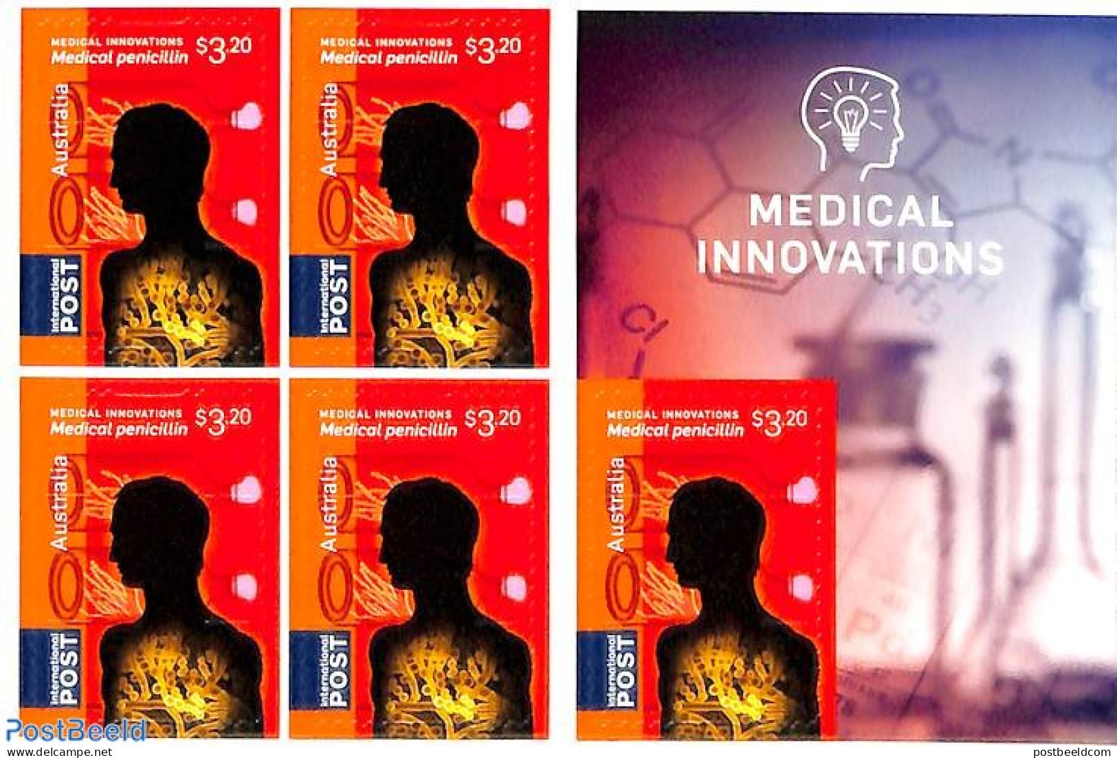 Australia 2020 Medical Innovations Booklet S-a, Mint NH, Health - Health - Unused Stamps