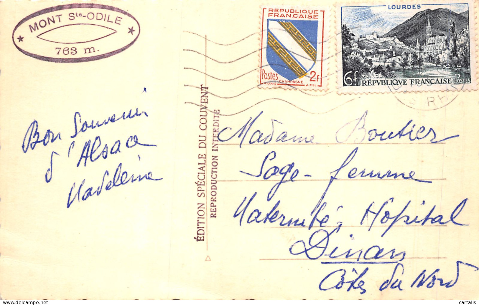 67-MONT SAINTE ODILE-N°4191-C/0015 - Altri & Non Classificati