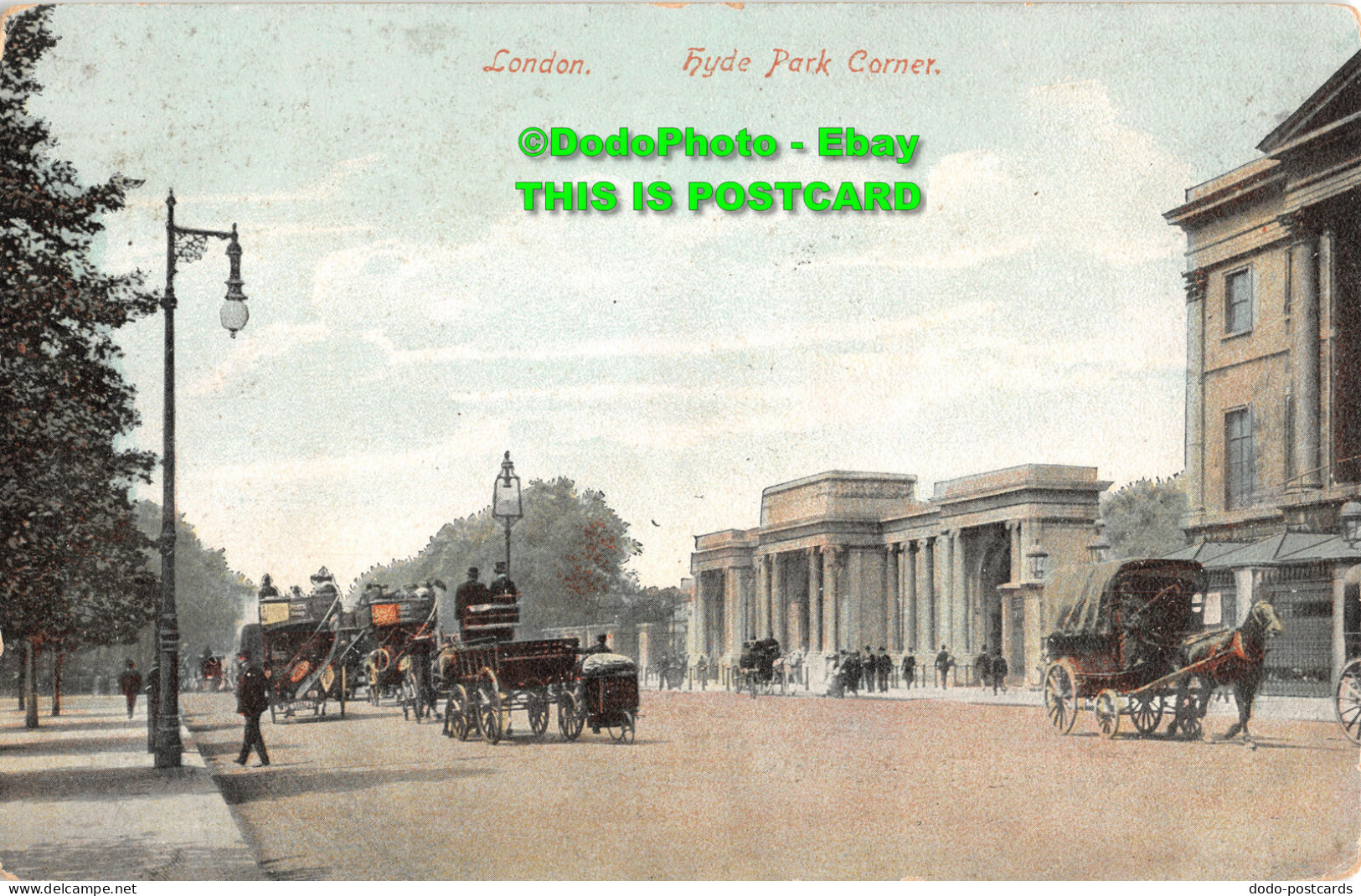 R416726 London. Hyde Park Corner. Richard Behrendt - Sonstige & Ohne Zuordnung