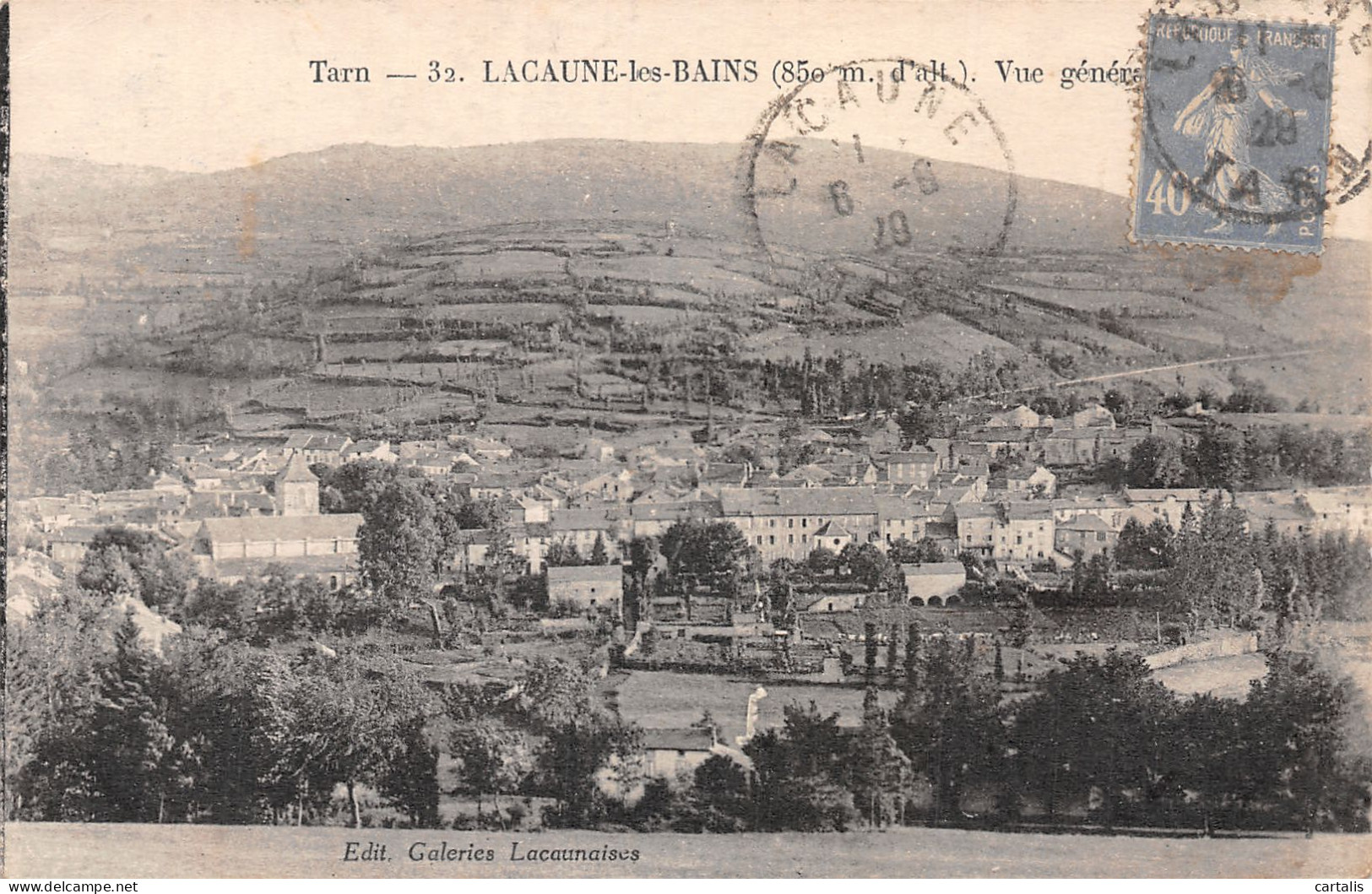 81-LACAUNE LES BAINS-N°4191-A/0319 - Autres & Non Classés