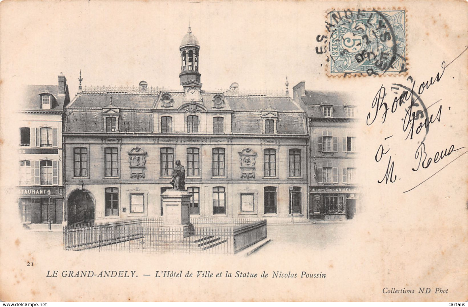 27-LE GRAND ANDELY-N°4191-A/0309 - Other & Unclassified