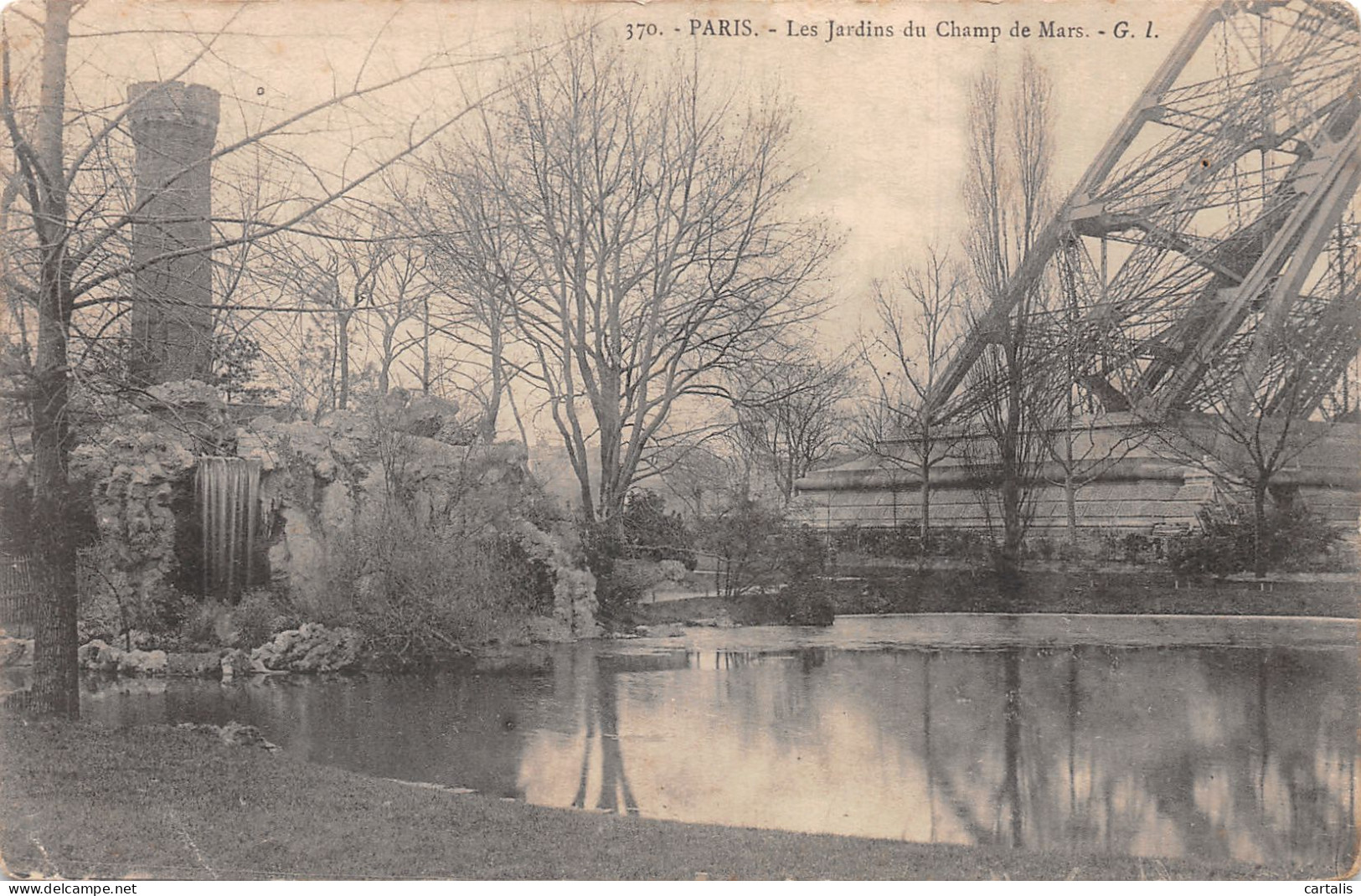 75-PARIS JARDINS DU CHAMP DE MARS-N°4191-A/0229 - Parcs, Jardins