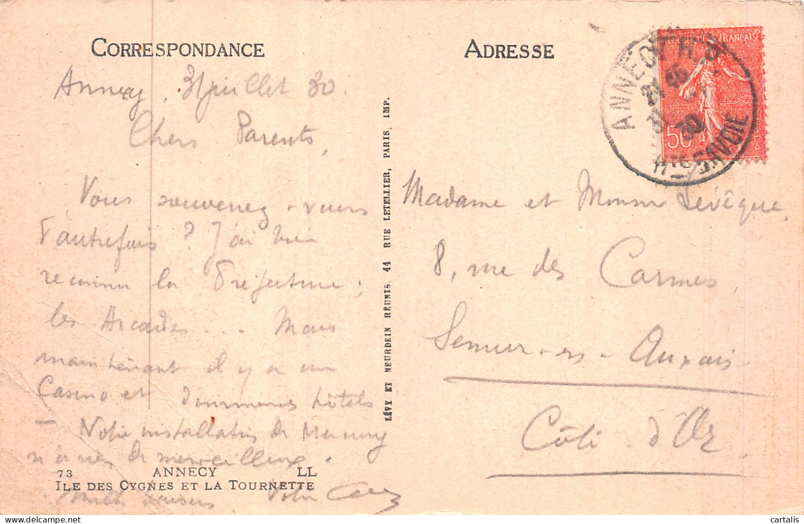 74-ANNECY-N°4191-A/0245 - Annecy