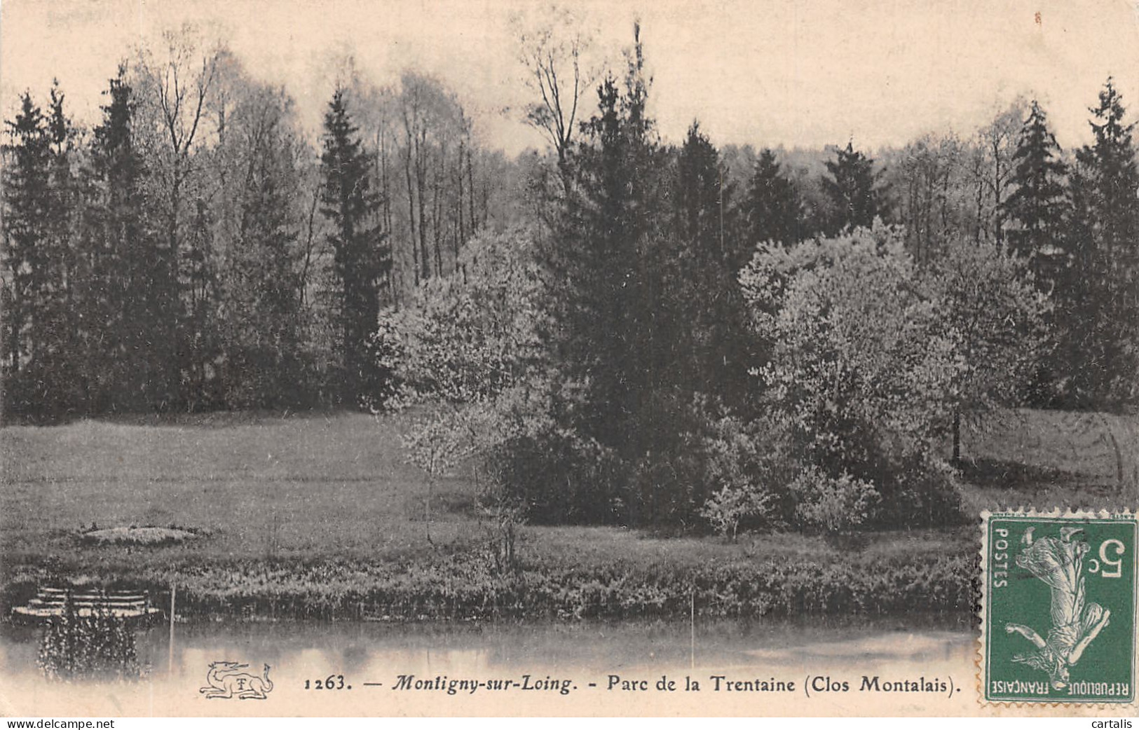 77-MONTIGNY SUR LOING-N°4191-A/0081 - Other & Unclassified