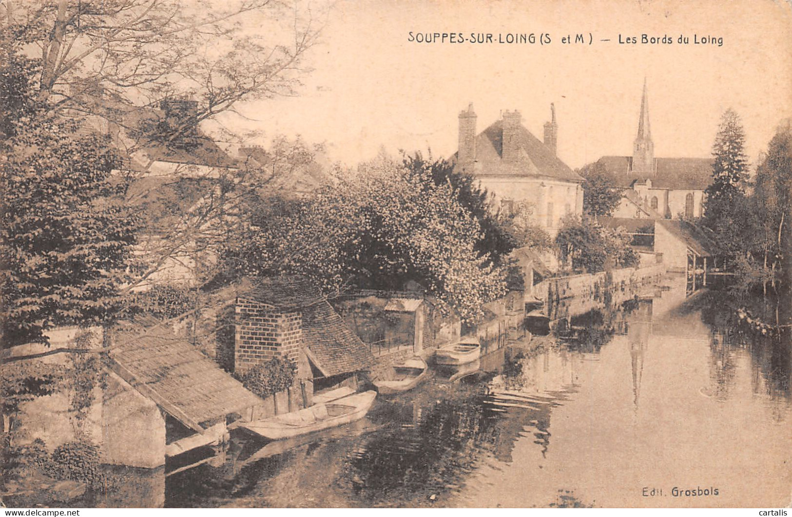 77-SOUPPES SUR LOING-N°4191-A/0087 - Souppes Sur Loing