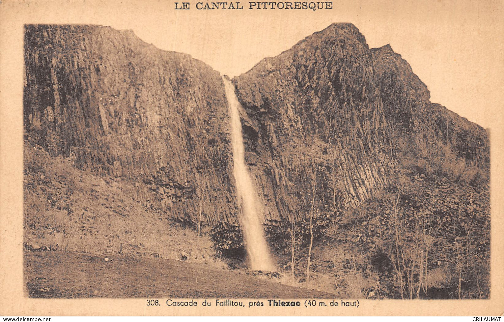 15-CASCADE DU FAILLITOU-N°5139-C/0183 - Sonstige & Ohne Zuordnung