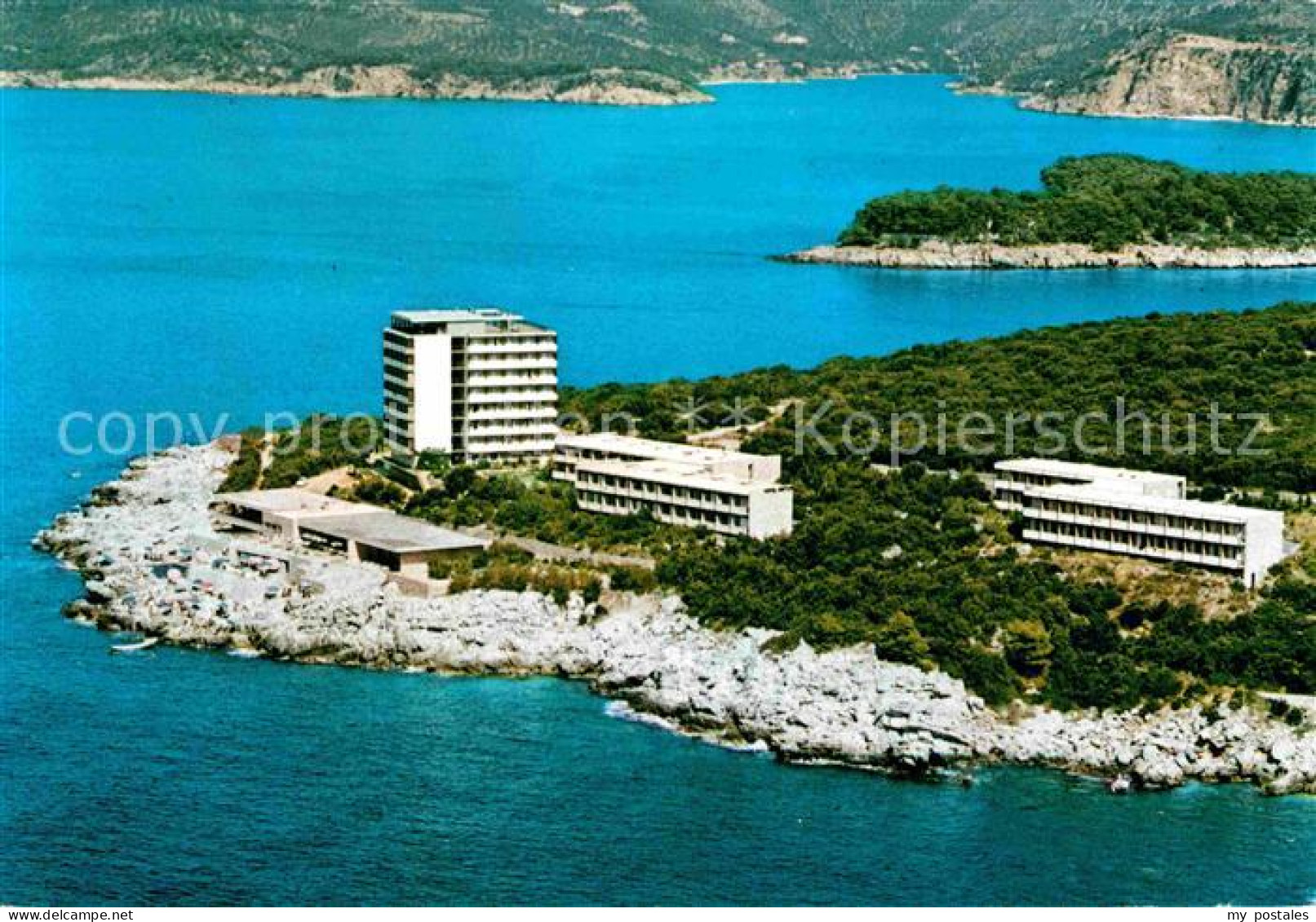 72730543 Dubrovnik Ragusa Hotel Neptun Am Meer Fliegeraufnahme Croatia - Croatie