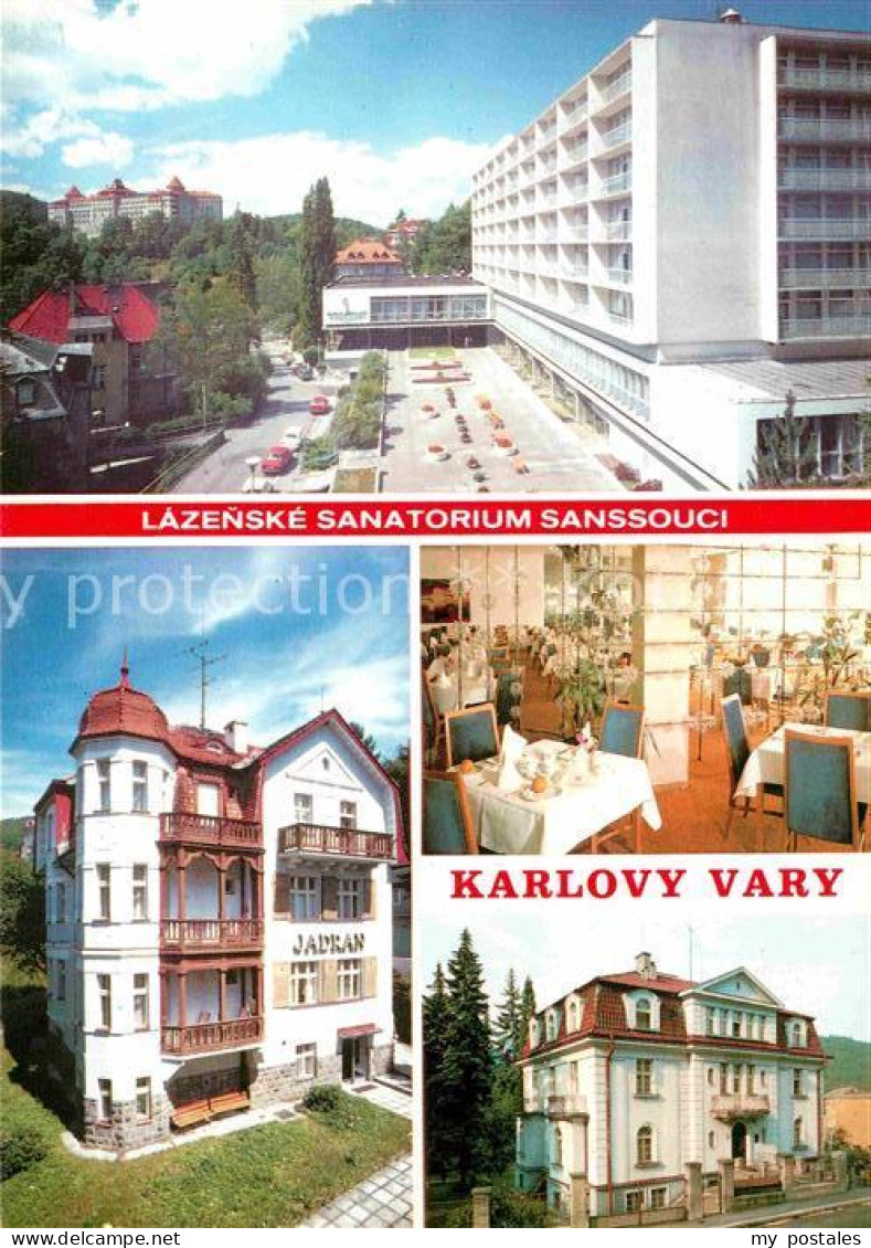 72730539 Karlovy Vary Lazenske Sanatorium Sanssouci Lazensky Dum Jadran Lazensky - Czech Republic