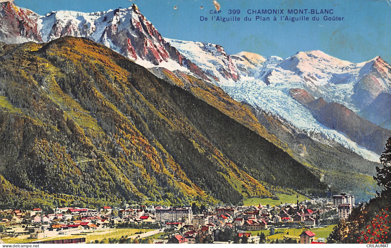 74-CHAMONIX MONT BLANC-N°5139-B/0135 - Chamonix-Mont-Blanc