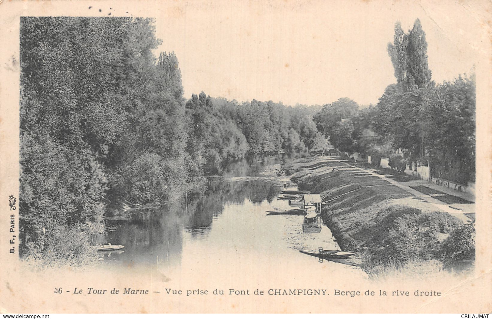 94-PONT DE CHAMPIGNY-N°5139-B/0003 - Other & Unclassified