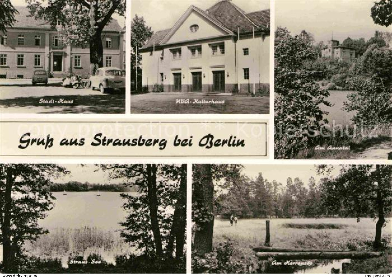 72730491 Strausberg Brandenburg Stadthaus Kulturhaus Annatal Straussee Herrensee - Strausberg