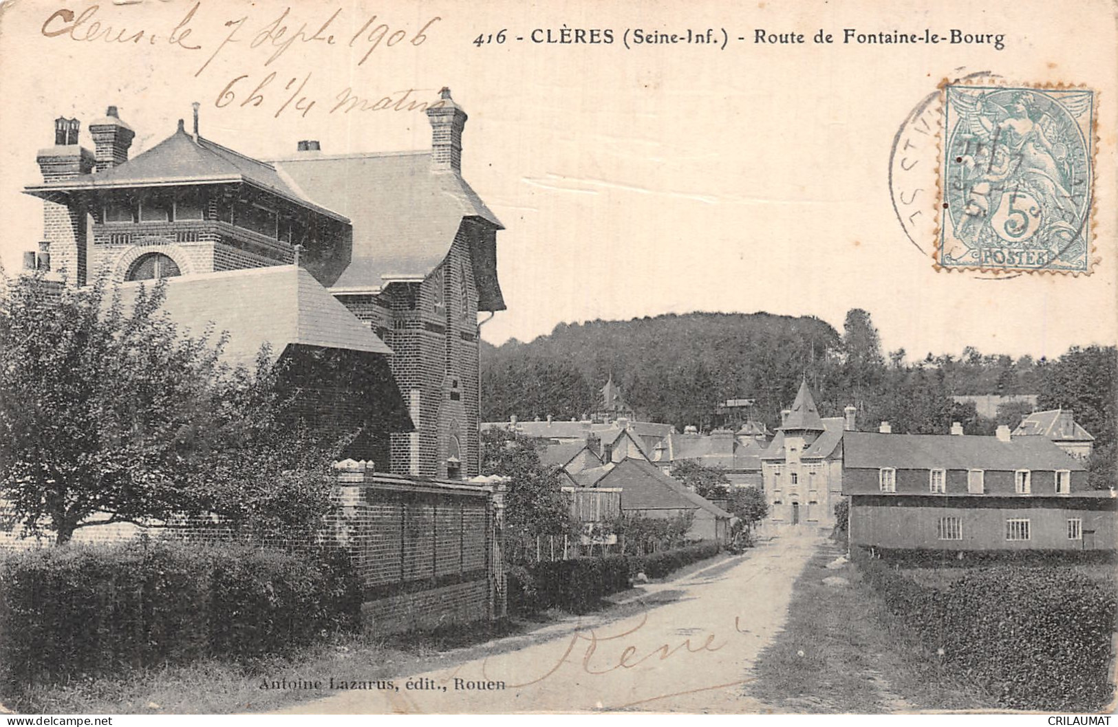 76-CLERES-N°5139-A/0119 - Clères