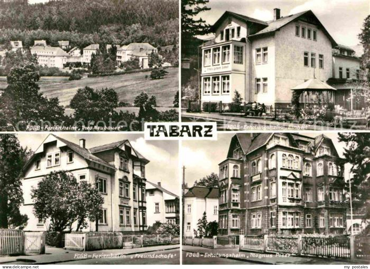 72730465 Tabarz FDGB Ferienheime FDGB Erholungsheime Tabarz Thueringer Wald - Tabarz