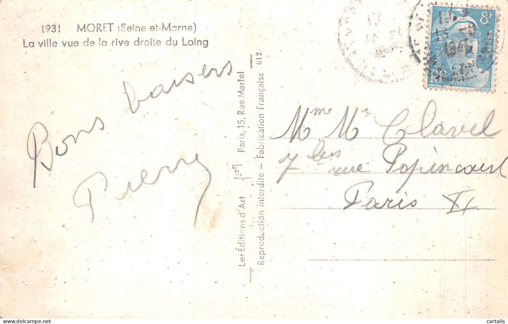 77-MORET-N°4191-E/0077 - Moret Sur Loing