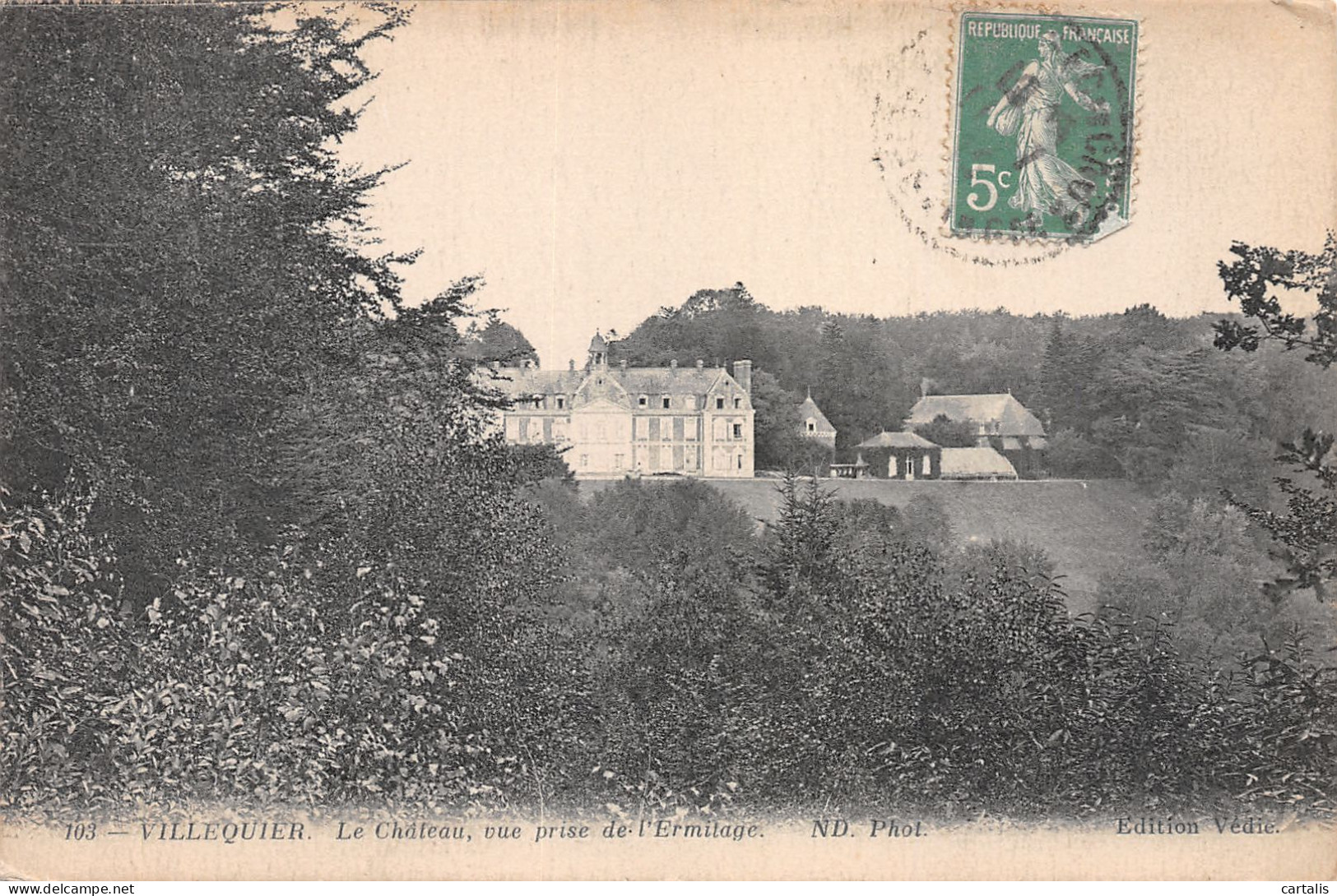 76-VILLEQUIER-N°4191-D/0373 - Villequier