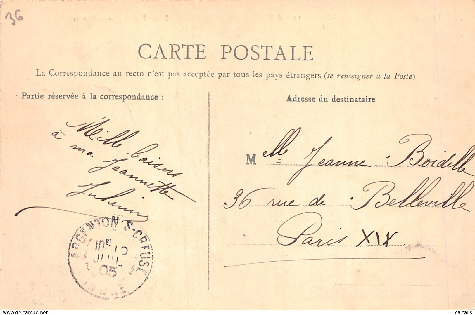 36-ARGENTON SUR CREUSE-N°4191-D/0369 - Otros & Sin Clasificación