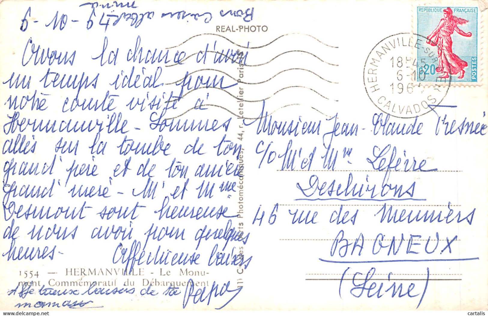 14-HERMANVILLE-N°4191-D/0049 - Other & Unclassified