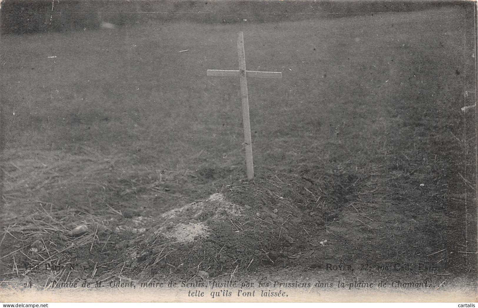 60-SENLIS TOMBE DE M ODENT-N°4191-C/0293 - Senlis